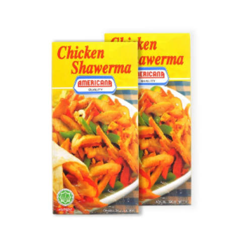 AMERICANA CHICKEN SHAWARMA 2X350GM