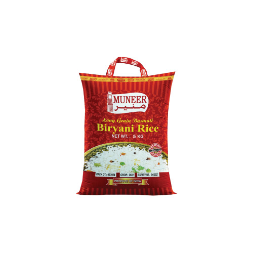 MUNEEER BIRIYANI RICE 5KG 