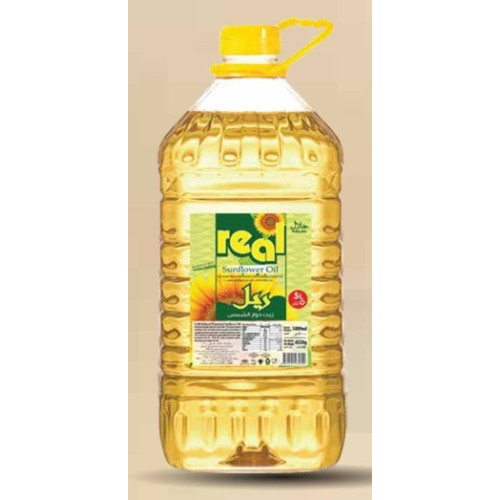 REAL SUNFLOWER OIL 4LTR 