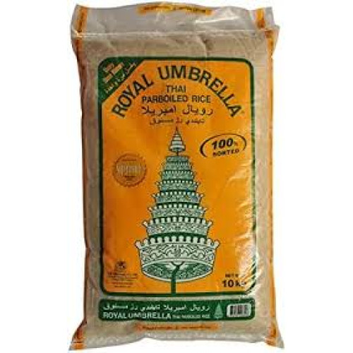 ROYAL UMBRELLA THAI PARBOILED RICE 20KG 