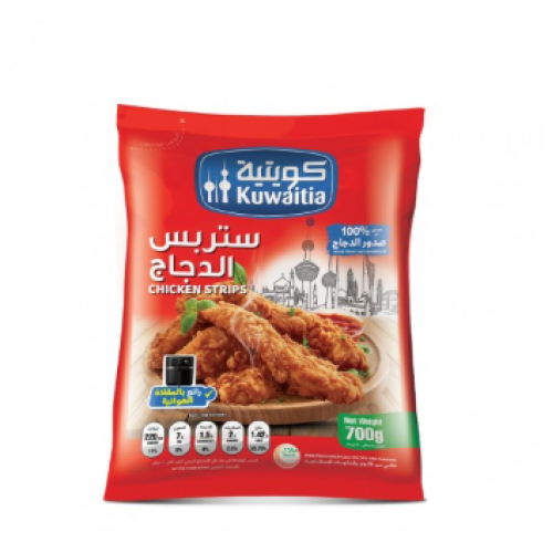 KUWAITIA REGULAR CHICKEN STRIPS 700GM