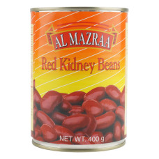 AL MAZRAA RED KIDNEY BEANS 400GM 