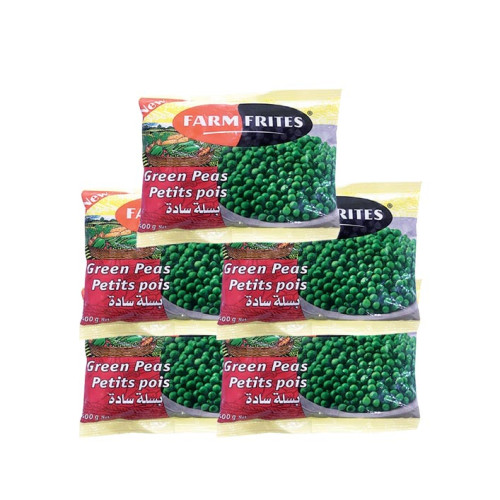 FARM FRITS GREEN PEAS 400GM*5 S