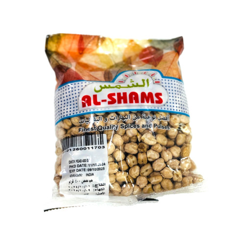 AL-SHAMS CHICKPEAS 12 MM 400GM