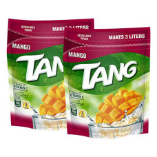 TANG INSTANT FRUIT DRINK POWDER MANGO 2 X 375GM 