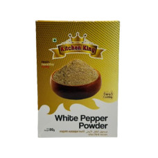 KITCHEN KING WHITE PEPPER POWDER 80 GM