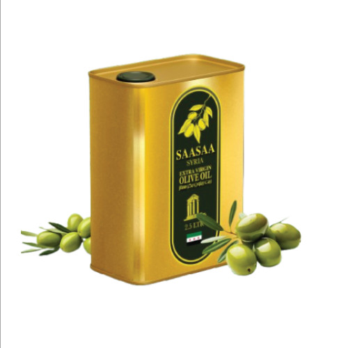 SAASAA EXTRA VIRGIN OLIVE OIL SYRIA 2.5 LTR