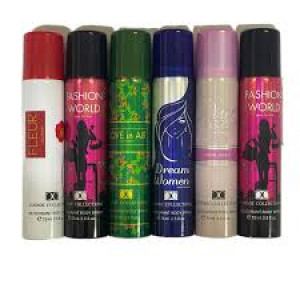 FAMILY COLLECTION BODY SPRAY ASSTD 6S*75ML