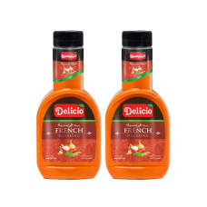 DELICIO FRENCH DRESSING 2 X 267ML