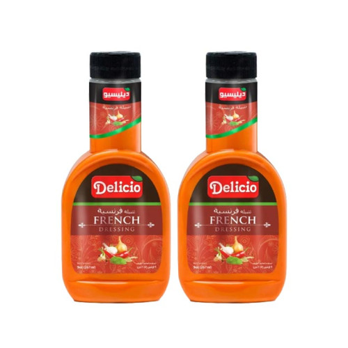 DELICIO FRENCH DRESSING 2 X 267ML
