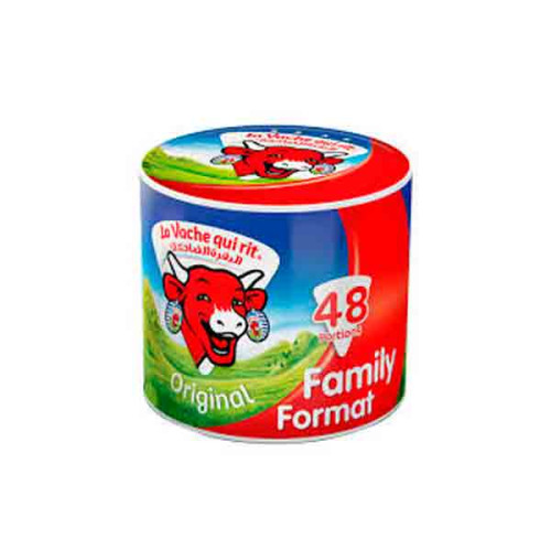 LA VACHE QUIRIT 48 PORTION TRIANGLE CHEESE 720GM 