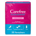 CAREFREE FLEXICOMFORT EXTRA FIT FRESH SCENT 20 PANTYLINERS 