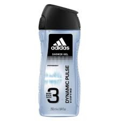 ADIDAS SHOWER GEL 3 IN 1 DYNAMIC PULSE 250ML