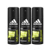 ADIDAS BODY SPRAY 48H PURE GAME 3X150ML