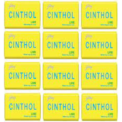 GODREJ CINTHOL SOAP LIME 12S*75GM