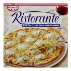 DR. OETKER RISTORANTE FROZEN PIZZA QUATTRO FORMAGGI 340GM 