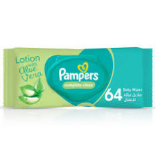 PAMPERS FRESH REFILL BABY WIPES 64S