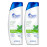 HEAD & SHOULDERS ANTI-DANDRUFF SHAMPOO MENTHOL REFRESH 2 X 400ML 