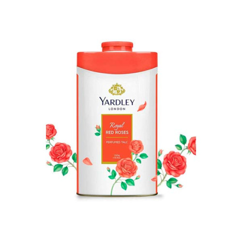 YARDLEY PERFUMED TALC ROSE 250GM 