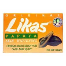 LIKAS SKIN WHITENING SOAP PAPAYA 135GM 