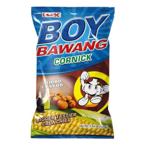 BOY BAWANG CRONICK CORN SNACKS ADOBO 100GM 