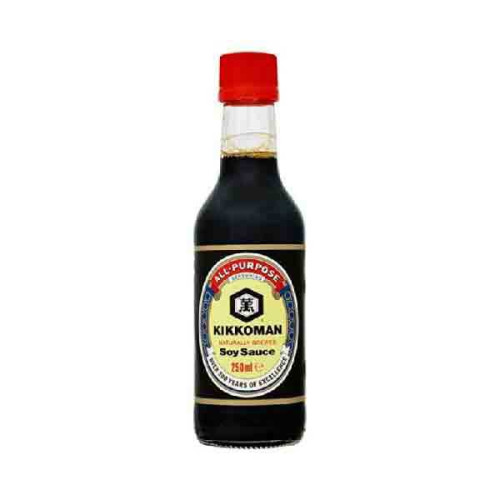 KIKKOMAN SOY SAUCE 250ML 