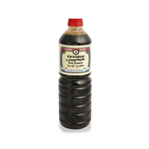 KIKKOMAN SOY SAUCE 1LTR 