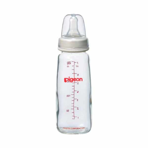PIGEON GLASS NURSER 200ML K-6 (PA281) 
