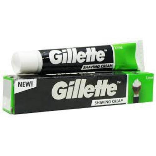 GILLETTE LIME SHAVING CREAM 70GM