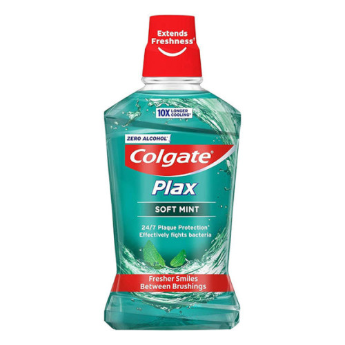 COLGATE PLAX MOUTHWASH SOFT MINT 500ML 