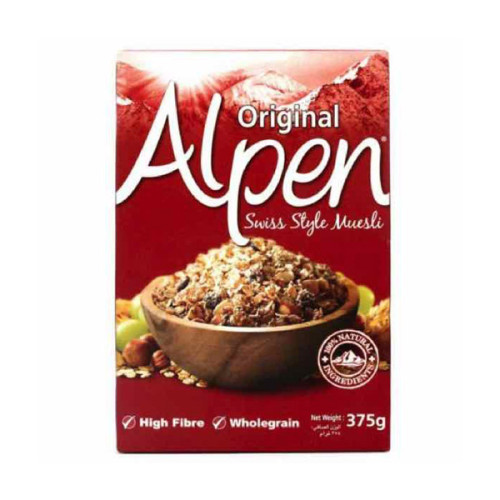 ALPEN ORIGINAL MUESLI 375GM 