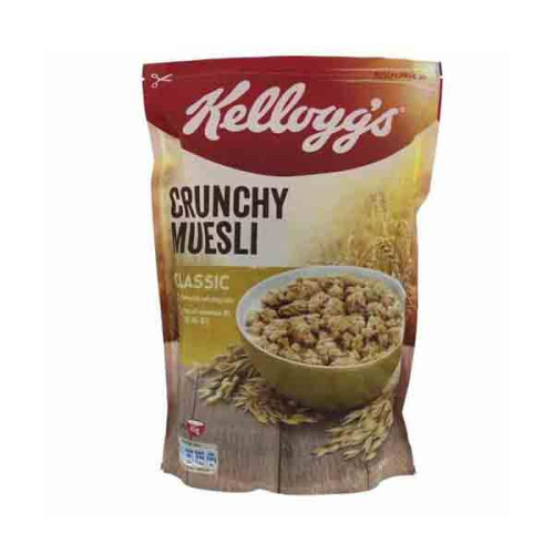 KELLOGGS CRUNCHY MUESLI CLASSIC 380GM 