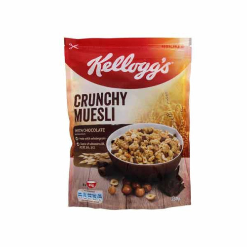 KELLOGGS CRUNCHY MUESLI WITH FRUITS 380GM 