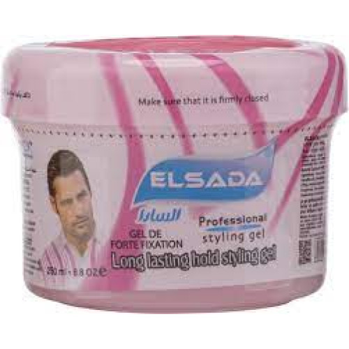 ELSADA PINK HAIR GEL 250ML