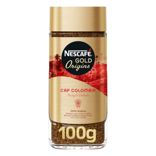 NESCAFE GOLD CAP COLOMBIA ARABICA COFFEE 100GM 