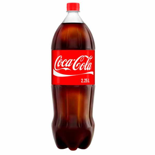 COCA COLA PET 2.25LTR 