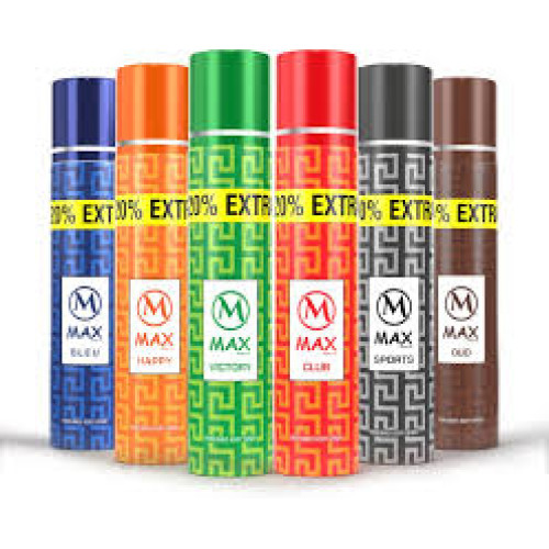 MAX BODY SPRAY 6S*75ML