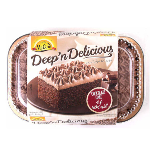 MCCAIN DEEP'N DELICIOUS CHOCOLATE CAKE 510GM 