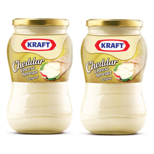 KRAFT CHEDDAR CHEESE SPREAD ORIGINAL 2 X 480GM 