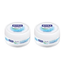 NIVEA SOFT CREAM JAR 2X200ML @20%OFF 
