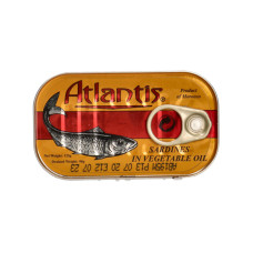 ATLANTIS CANNED SARDINES 125GM 5S