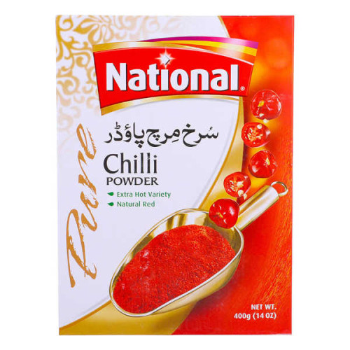 NATIONAL CHILI POWDER 400GM 