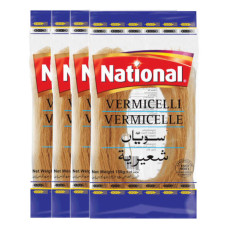 NATIONAL VERMICELLI 4 X 150GM 