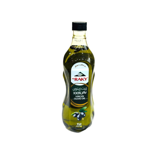 ALRAKY VIRGIN OLIVE OIL GLASS JAR 1LTR