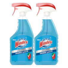 WINDEX GLASS CLEANER ORIGINAL 2 X 750ML 