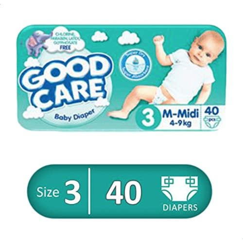 GOODCARE BABY DIAPER MEDIUM 4-9 KG 40 S