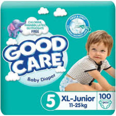 GOOD CARE BABY DIAPER SMALL 11-25 KG 100'S