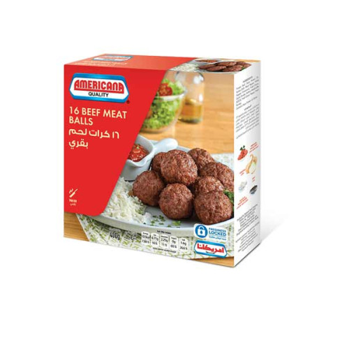 AMERICANA BEEF MEAT BALLS (PB) 1000GM 