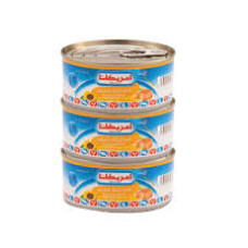 AMERICANA LIGHT TUNA CHUNKY 3 X 160GM