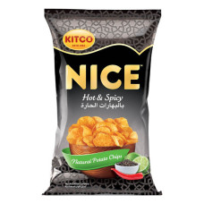 NICE POTATO CHIPS HOT & SPICY 167GM 